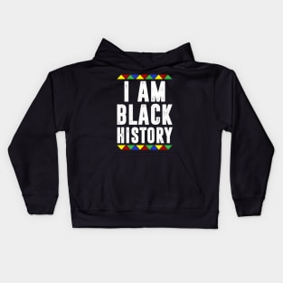 I am black History Kids Hoodie